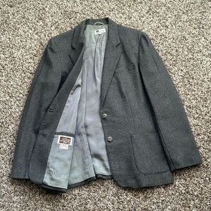 Vintage Men's Gray Blazer
